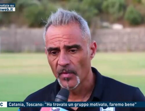 Serie C – Catania, Toscano: “Ho trovato un gruppo motivato, faremo bene”