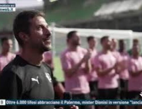 Serie B – Oltre 6.000 tifosi abbracciano il Palermo, mister Dionisi in versione “lanciacori”