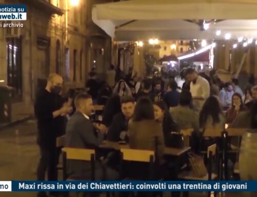 Palermo – Maxi rissa in via dei Chiavettieri: coinvolti una trentina di giovani