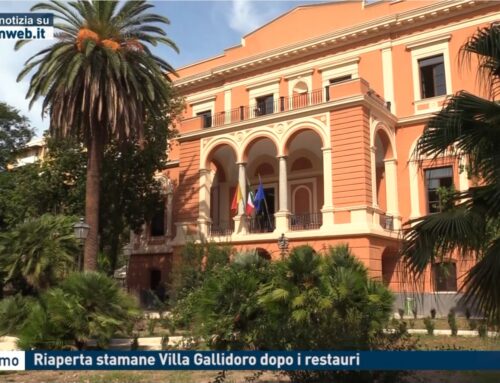 Palermo – Riaperta stamane Villa Gallidoro dopo i restauri