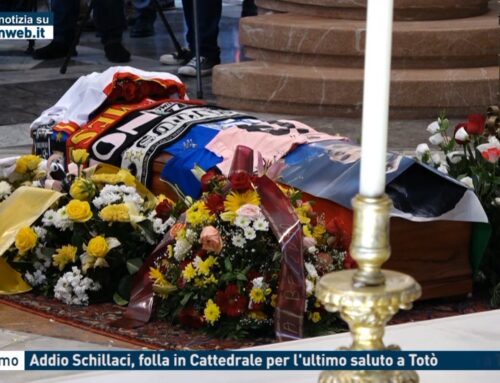 Palermo – Addio Schillaci, folla in Cattedrale per l’ultimo saluto a Totò