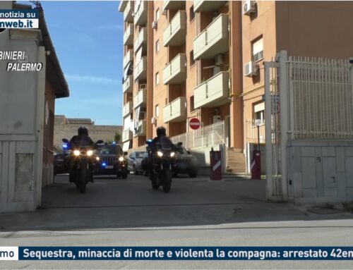 Palermo – Sequestra, minaccia di morte e violenta la compagna: arrestato 42enne