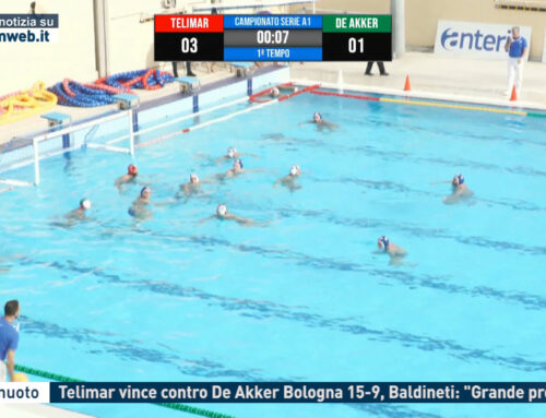 Pallanuoto – Telimar vince contro De Akker Bologna 15-9, Baldineti: “Grande prova”