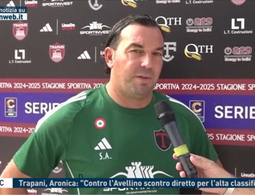 Serie C – Trapani, Aronica: “Contro l’Avellino scontro diretto per l’alta classifica”