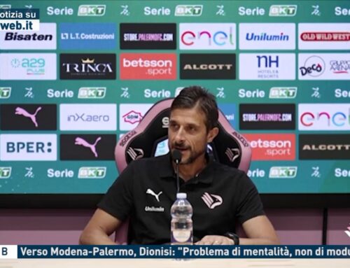 Serie B – Verso Modena-Palermo, Dionisi: “Questione di mentalità, non di modulo”