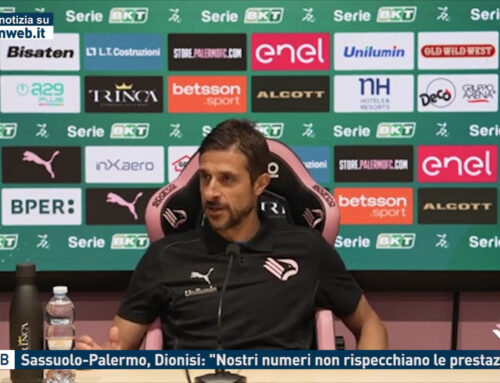 Serie B – Sassuolo-Palermo, Dionisi: “Nostri numeri non rispecchiano le prestazioni”