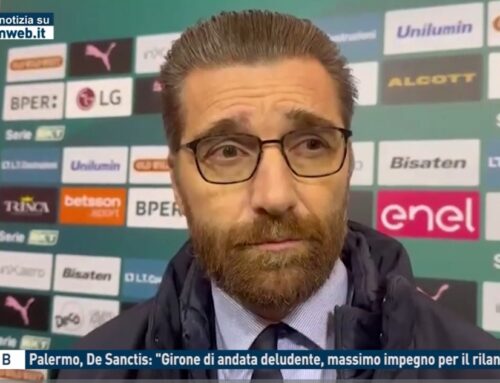 Serie B – Palermo, De Sanctis “Girone di andata deludente, massimo impegno per il rilancio”