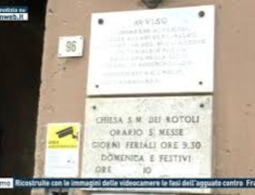 Palermo – Ricostruire con le immagini delle videocamere le fasi dell’agguato contro Fragali