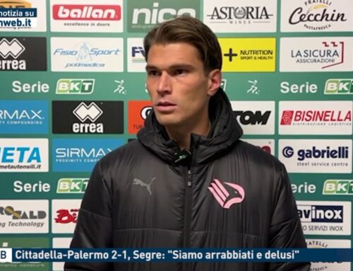 Serie B – Cittadella-Palermo 2-1, Segre: “Siamo arrabbiati e delusi”